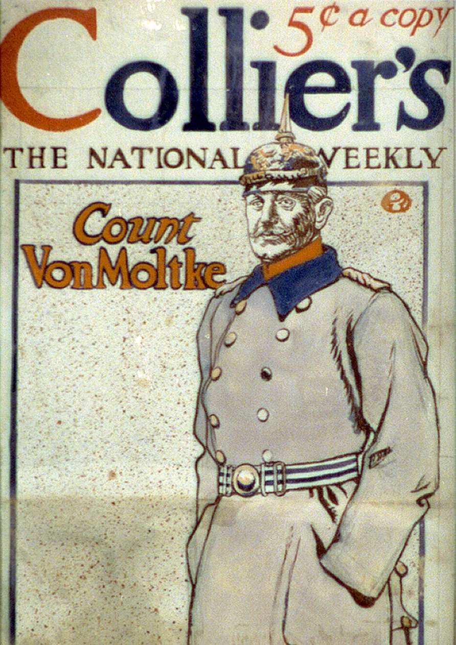 Grev Von Moltke den yngre (1848 - 1916) af Edward Penfield