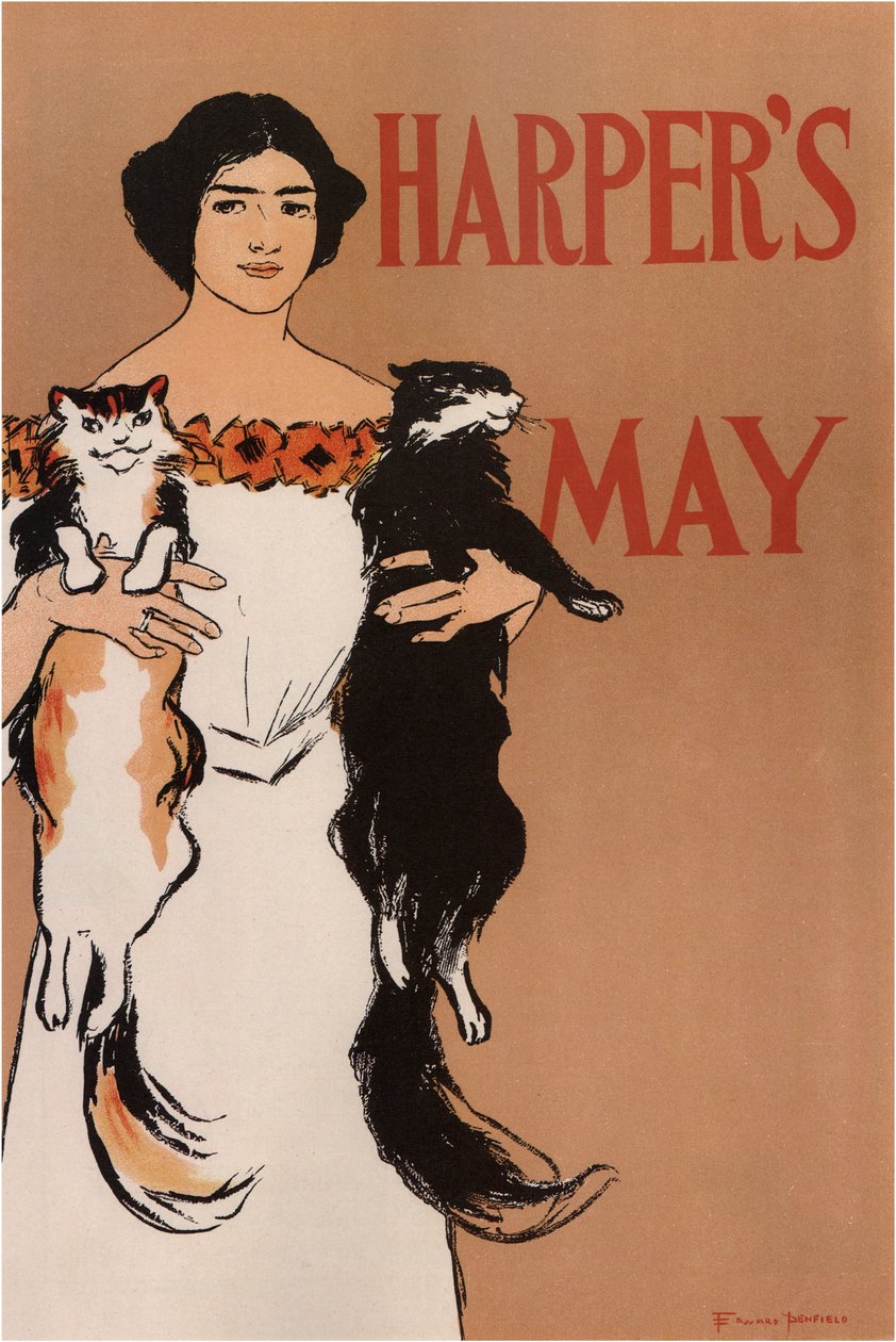 Harpers maj, 1897 af Edward Penfield