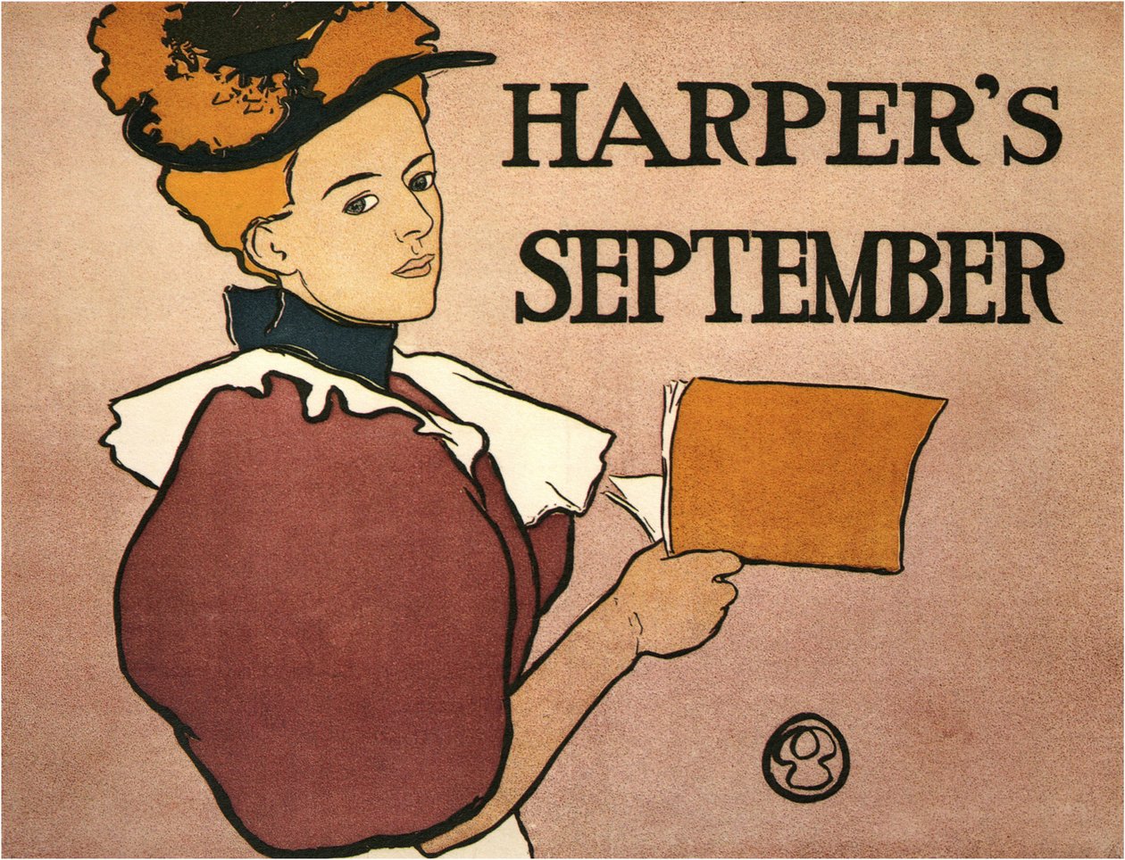 Harpers september, 1896 af Edward Penfield
