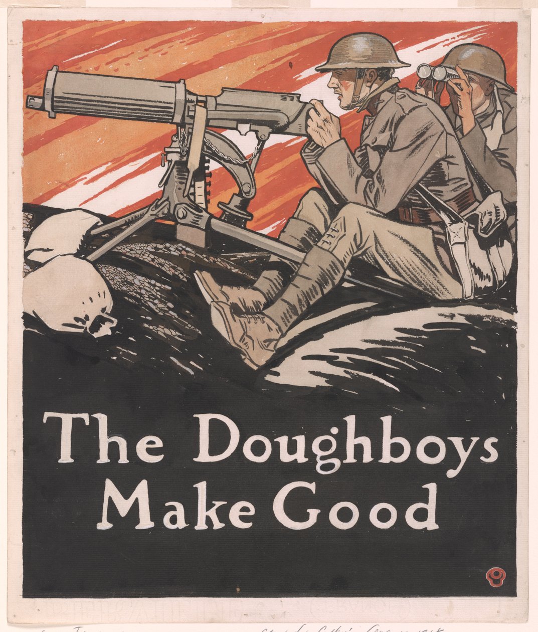 Doughboys gør godt af Edward Penfield
