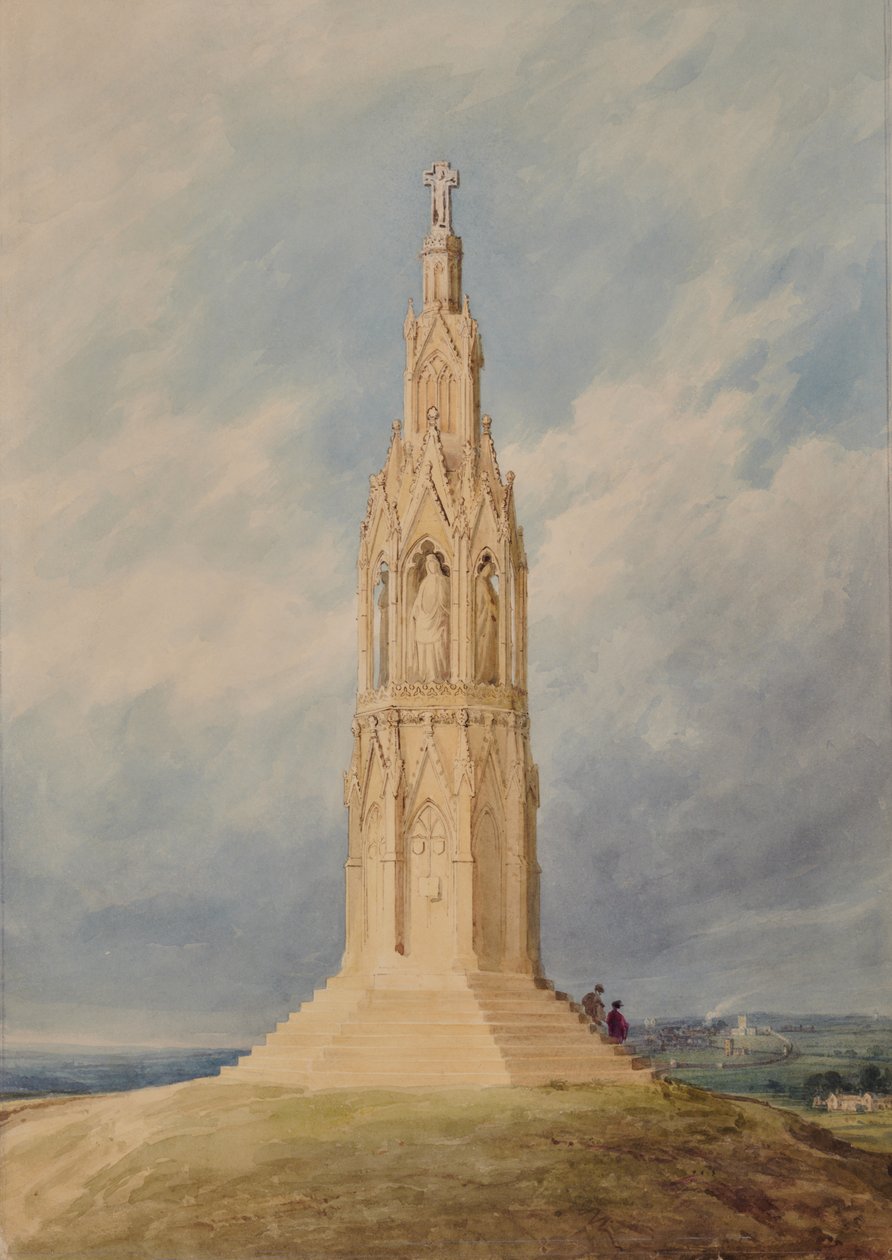 Ebanor Cross, Northampton af Edward Pretty