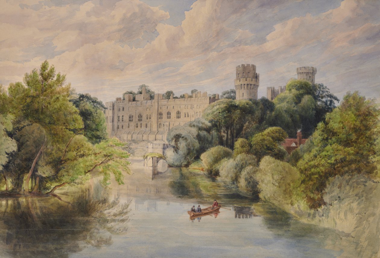 Warwick Castle af Edward Pretty
