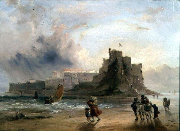 Elizabeth Castle, Jersey af Edward Pritchard