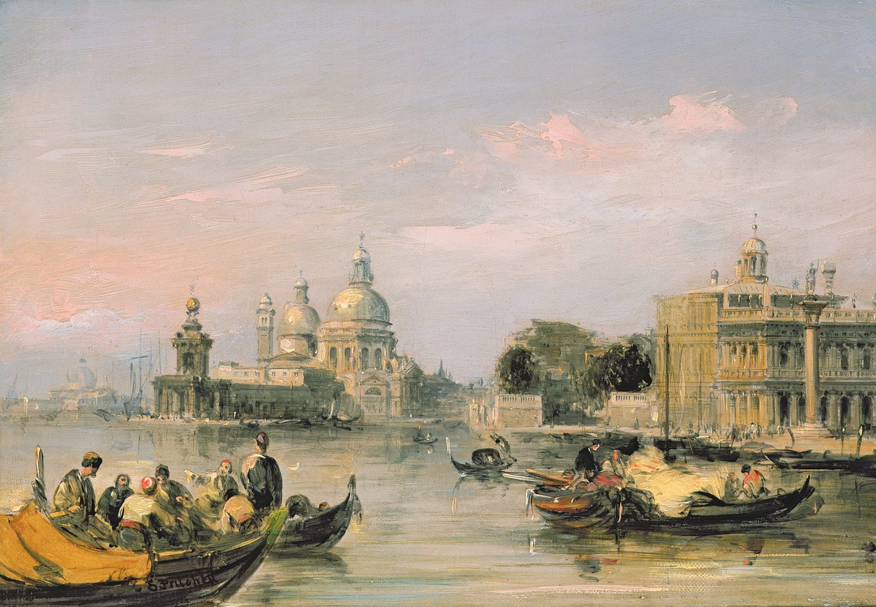 Santa Maria della Salute, Venedig af Edward Pritchett