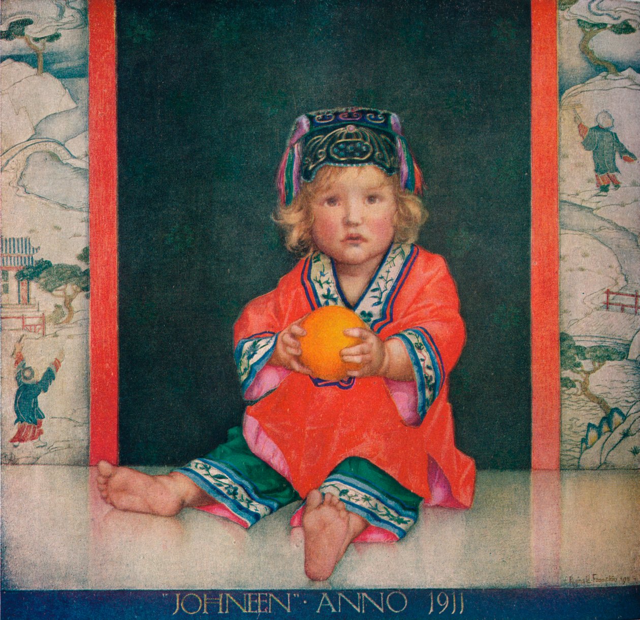 Johneen, søn af hr. og fru John Noble, 1911, 1919 af Edward Reginald Frampton