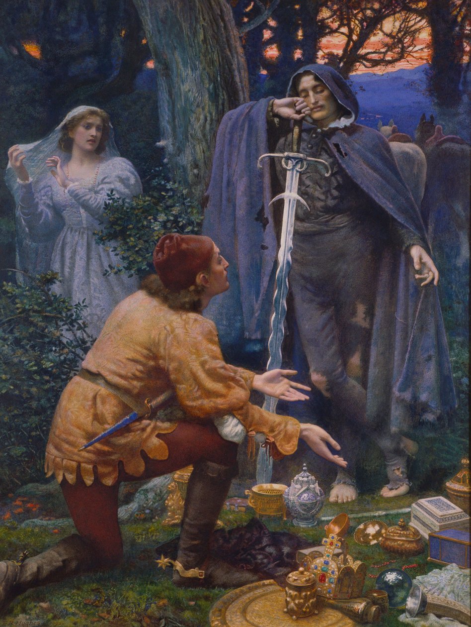 Bertuccios brud, 1895 af Edward Robert Hughes
