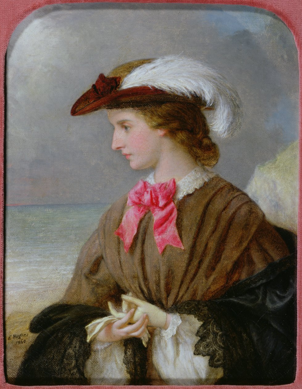 Den røde sløjfe af Edward Robert Hughes