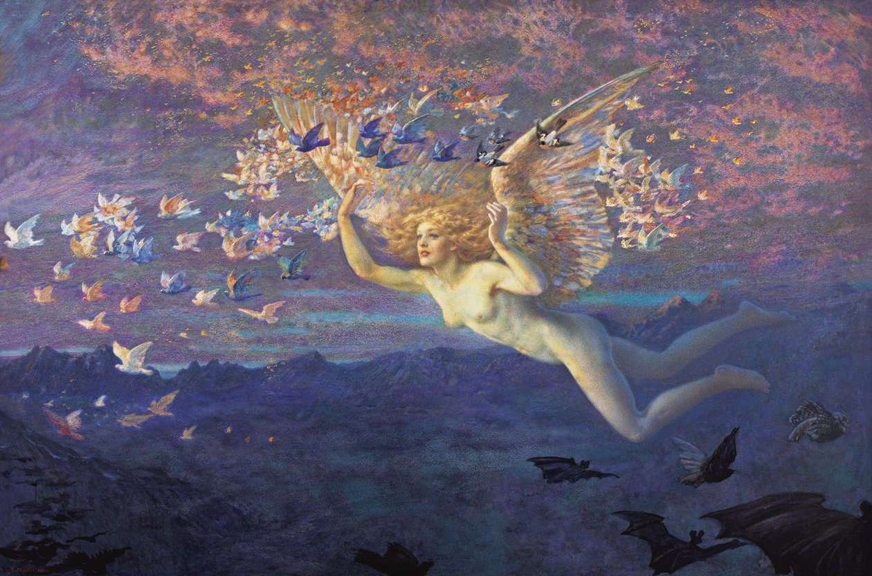 Morgenens vinger af Edward Robert Hughes