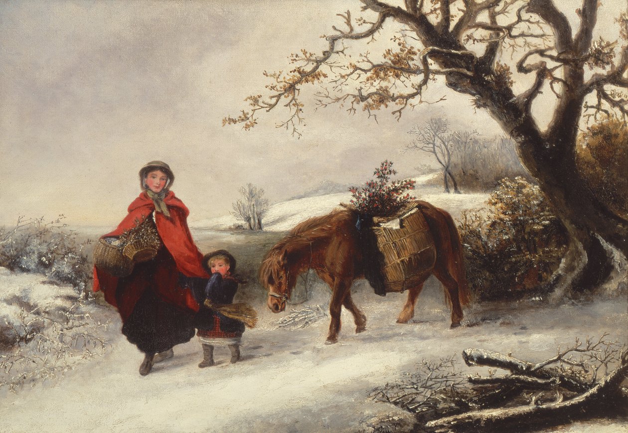 Hylle med hjem af Edward Robert Smythe
