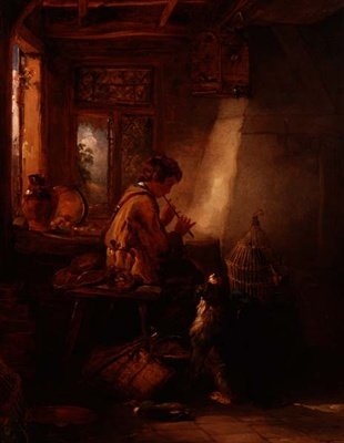 Spille på pibe af Edward Robert Smythe