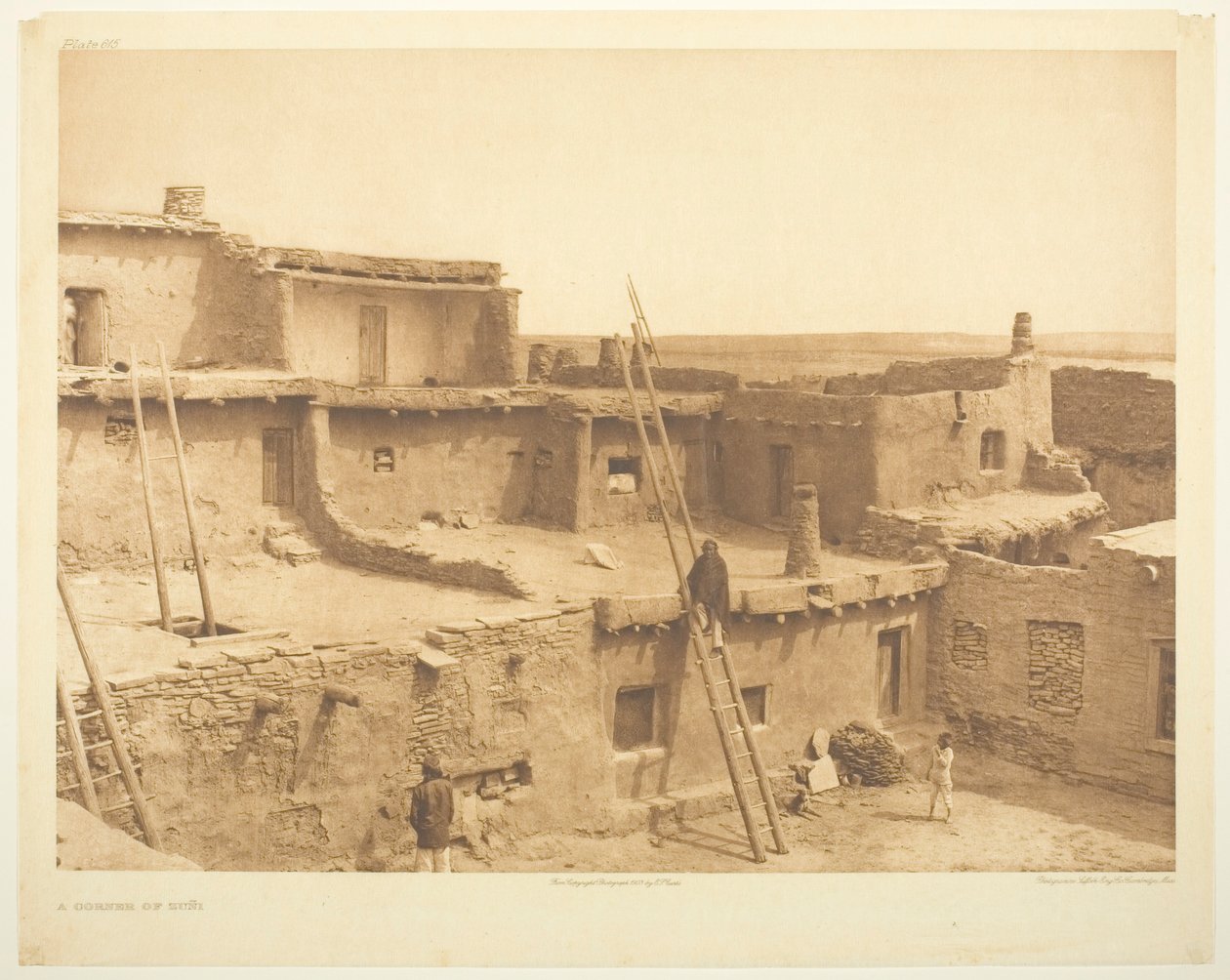 Et hjørne af Zuni af Edward S. Curtis