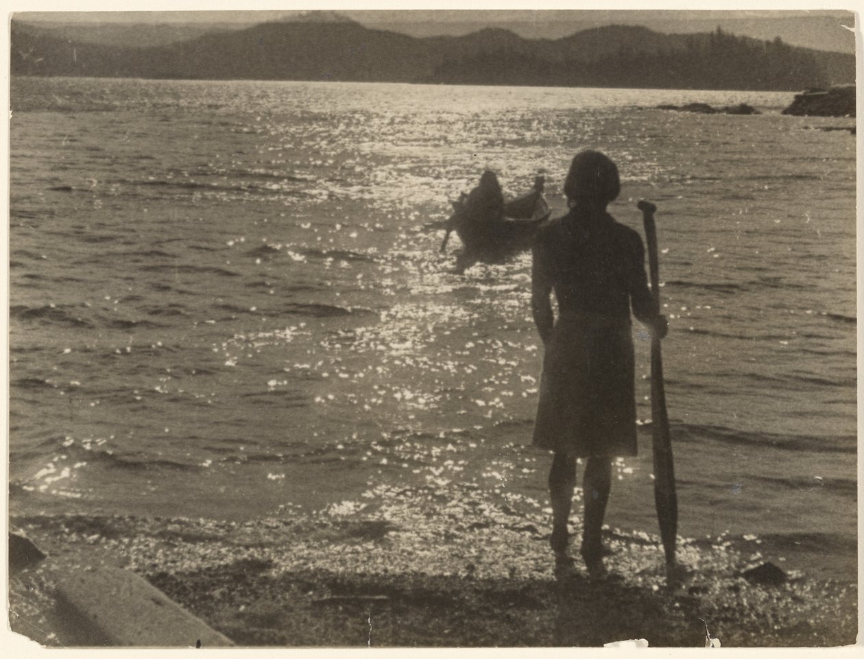 Langs den tågede kobbersti af Edward S. Curtis