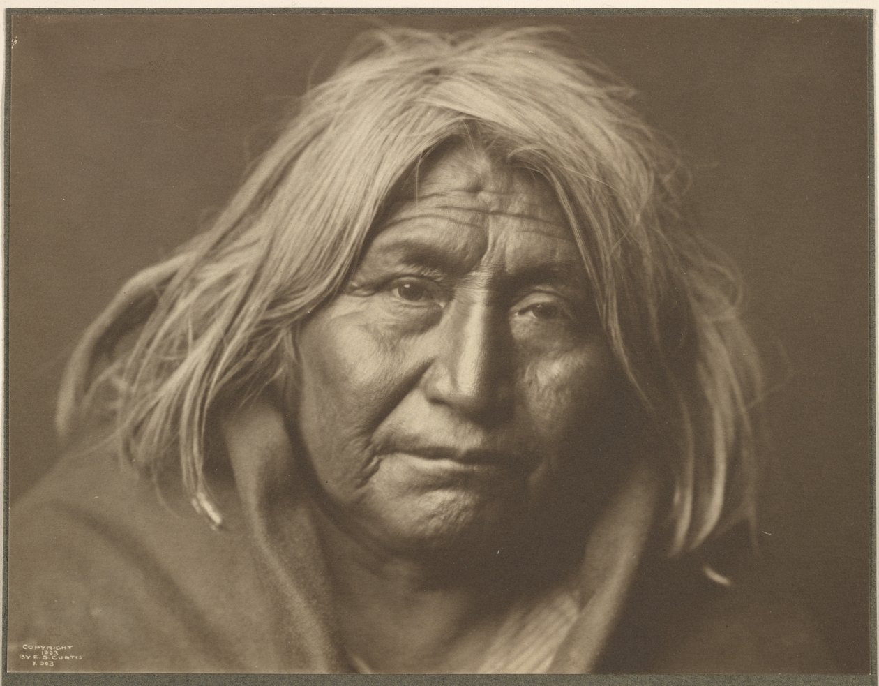 [En apache] af Edward S. Curtis