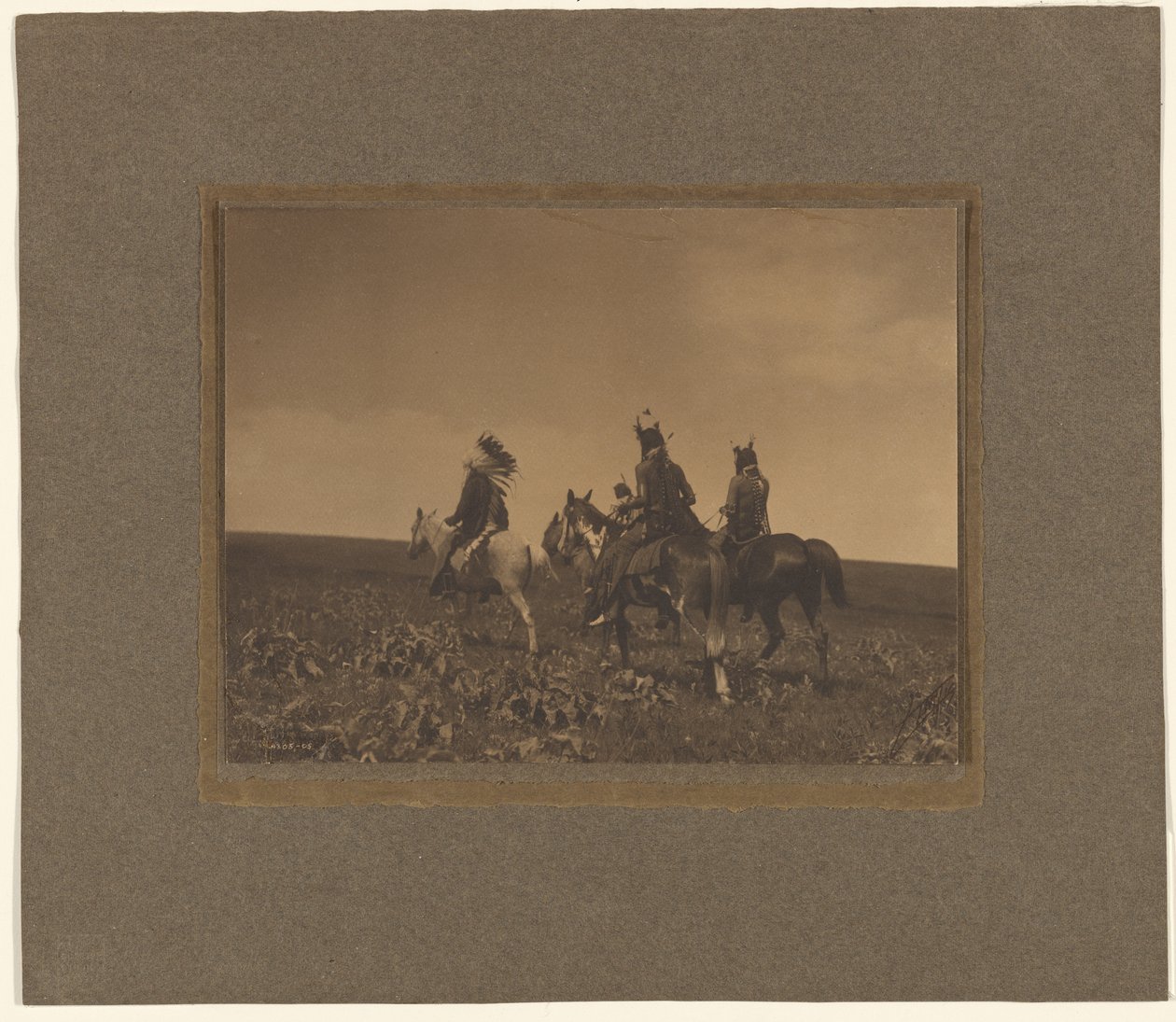 Bull Chief, Chester og Shorty af Edward S. Curtis