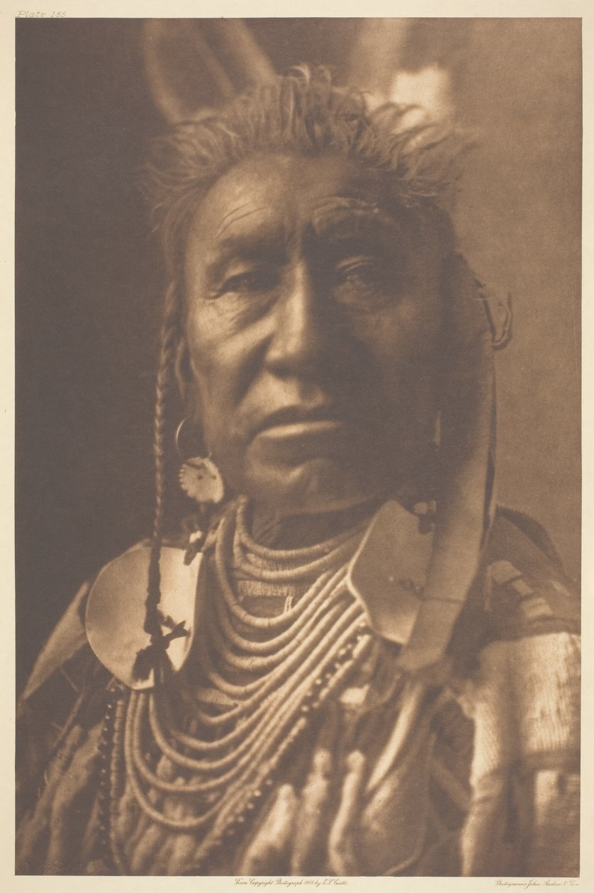 Fiskeshows-Apsaroke af Edward S. Curtis
