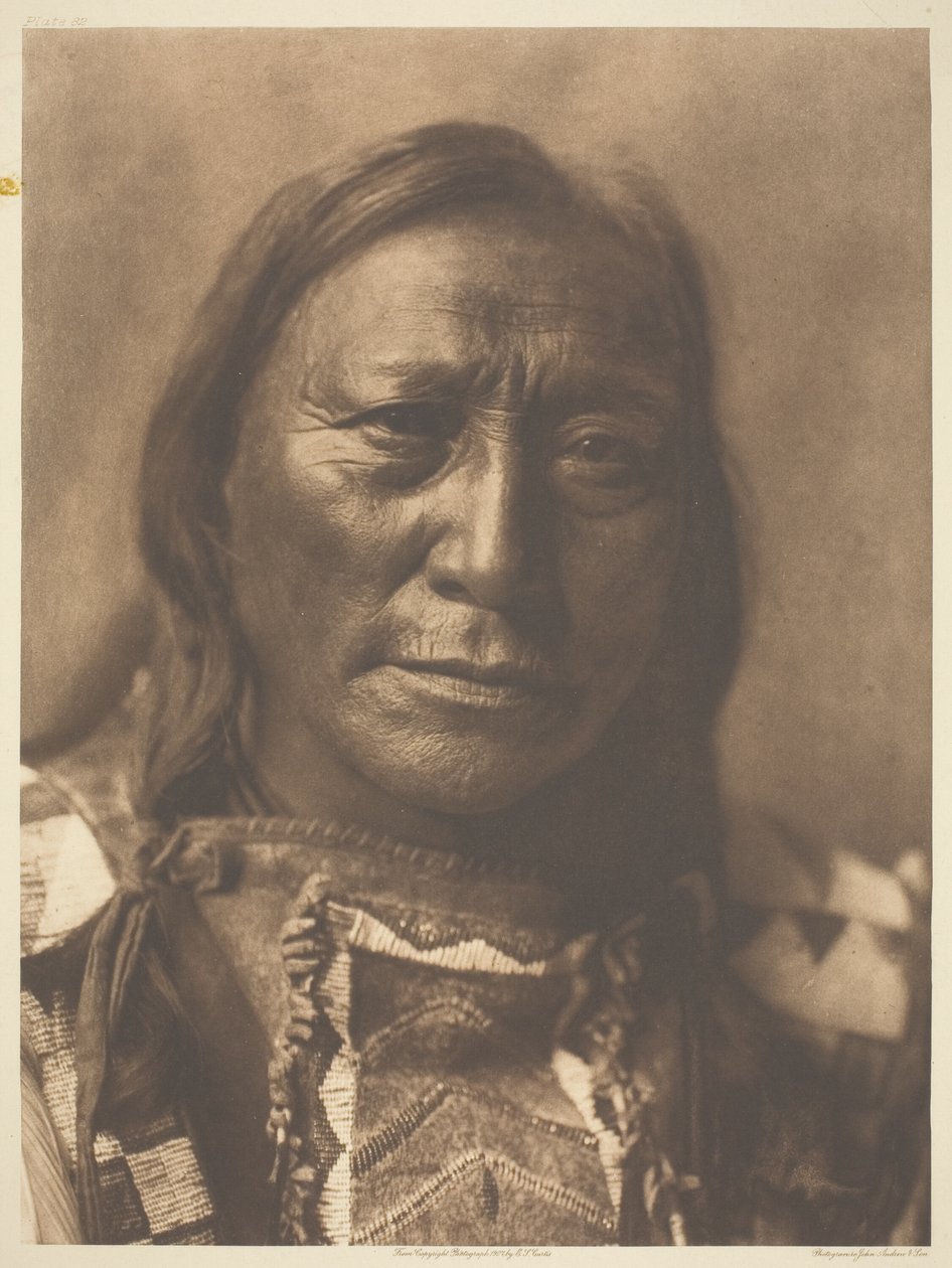 Hul Horn Bjørn af Edward S. Curtis