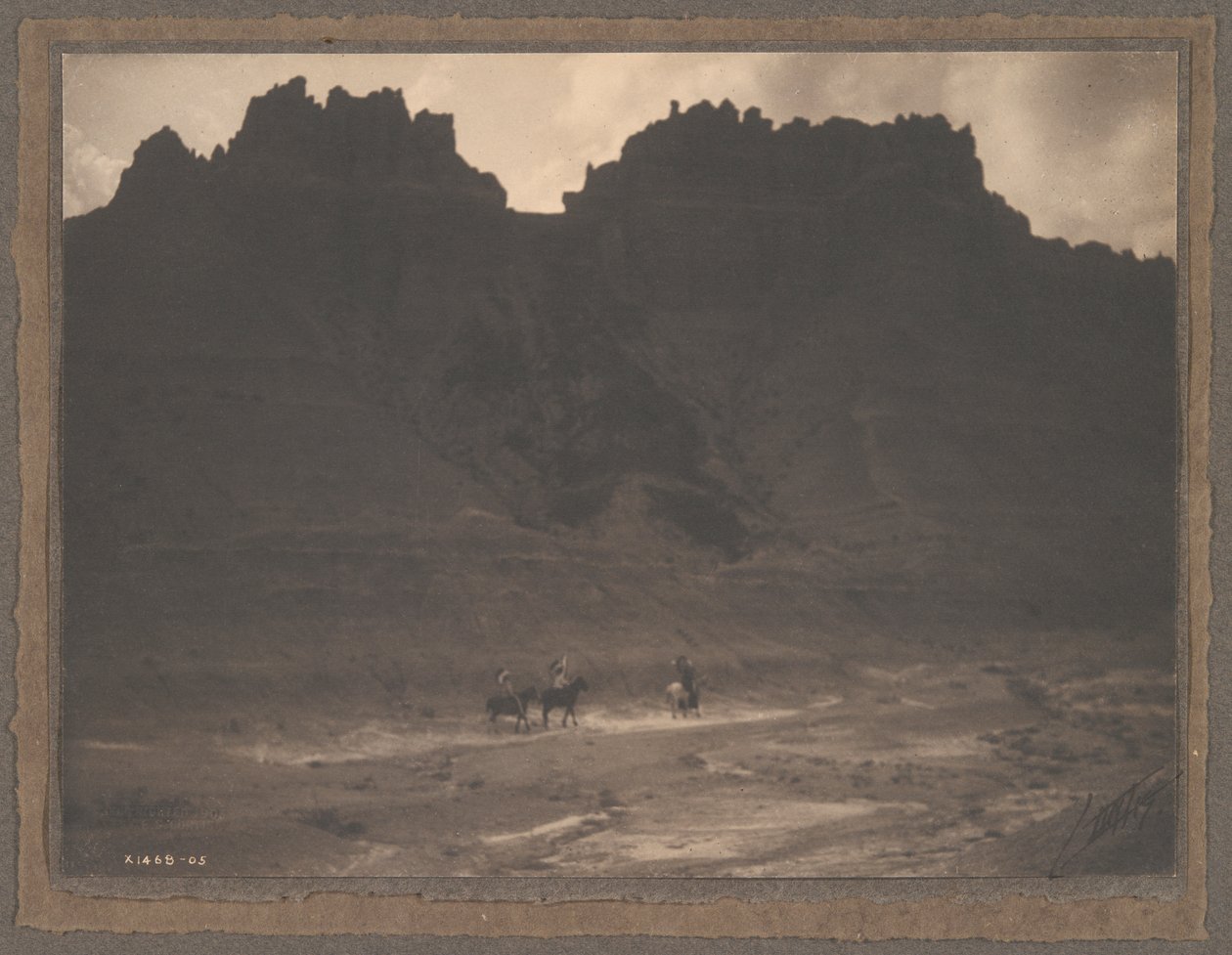 I klippens skygge af Edward S. Curtis