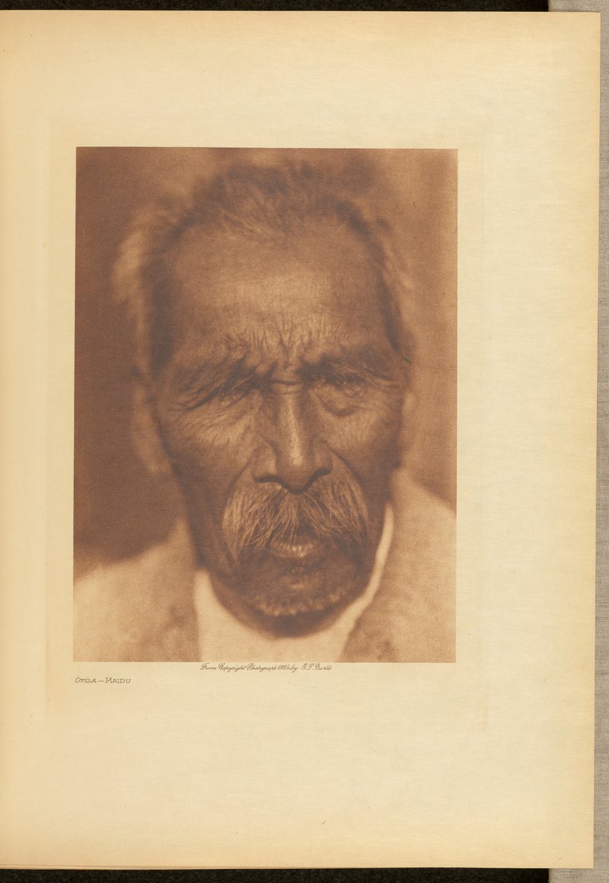 Otila - Maidu af Edward S. Curtis