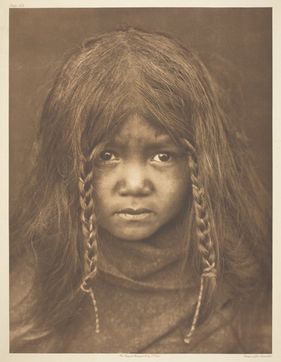Quilcene dreng af Edward S. Curtis