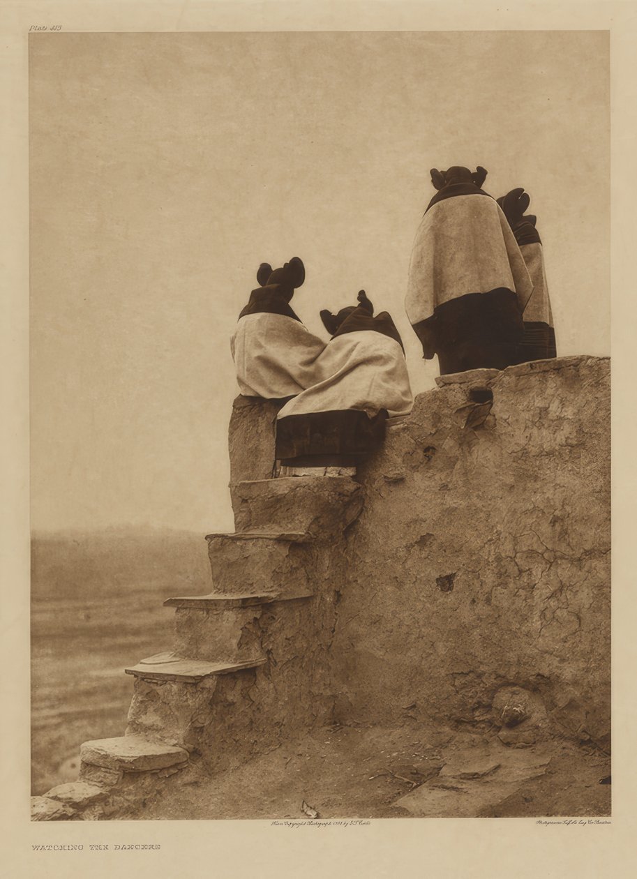 At se på danserne af Edward S. Curtis