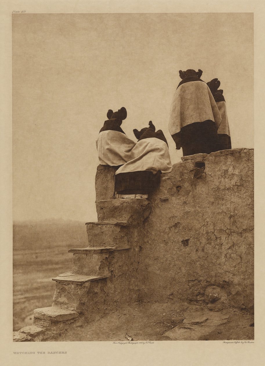 Ser på danserne af Edward S. Curtis
