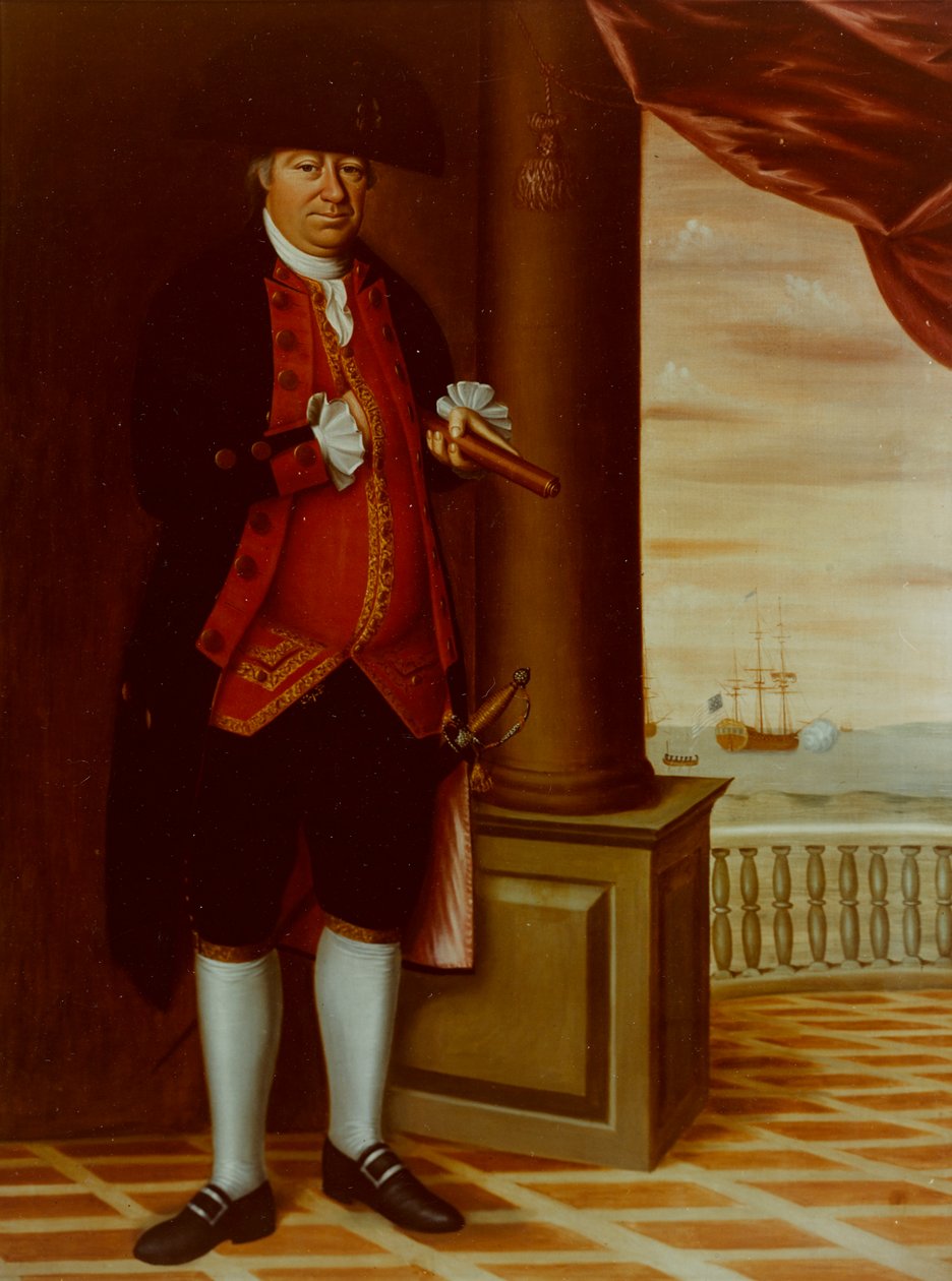 Kommandør Abraham Whipple af Edward Savage