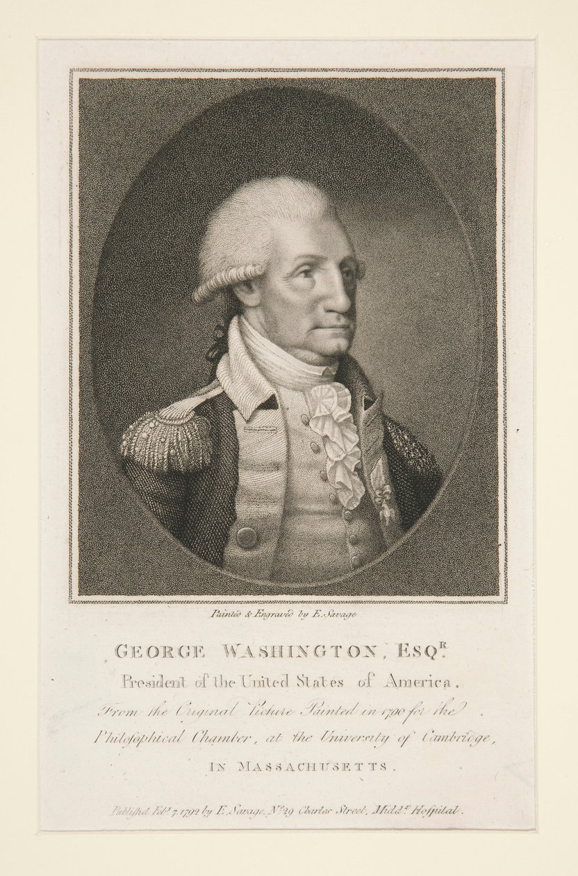 George Washington, Esq. af Edward Savage