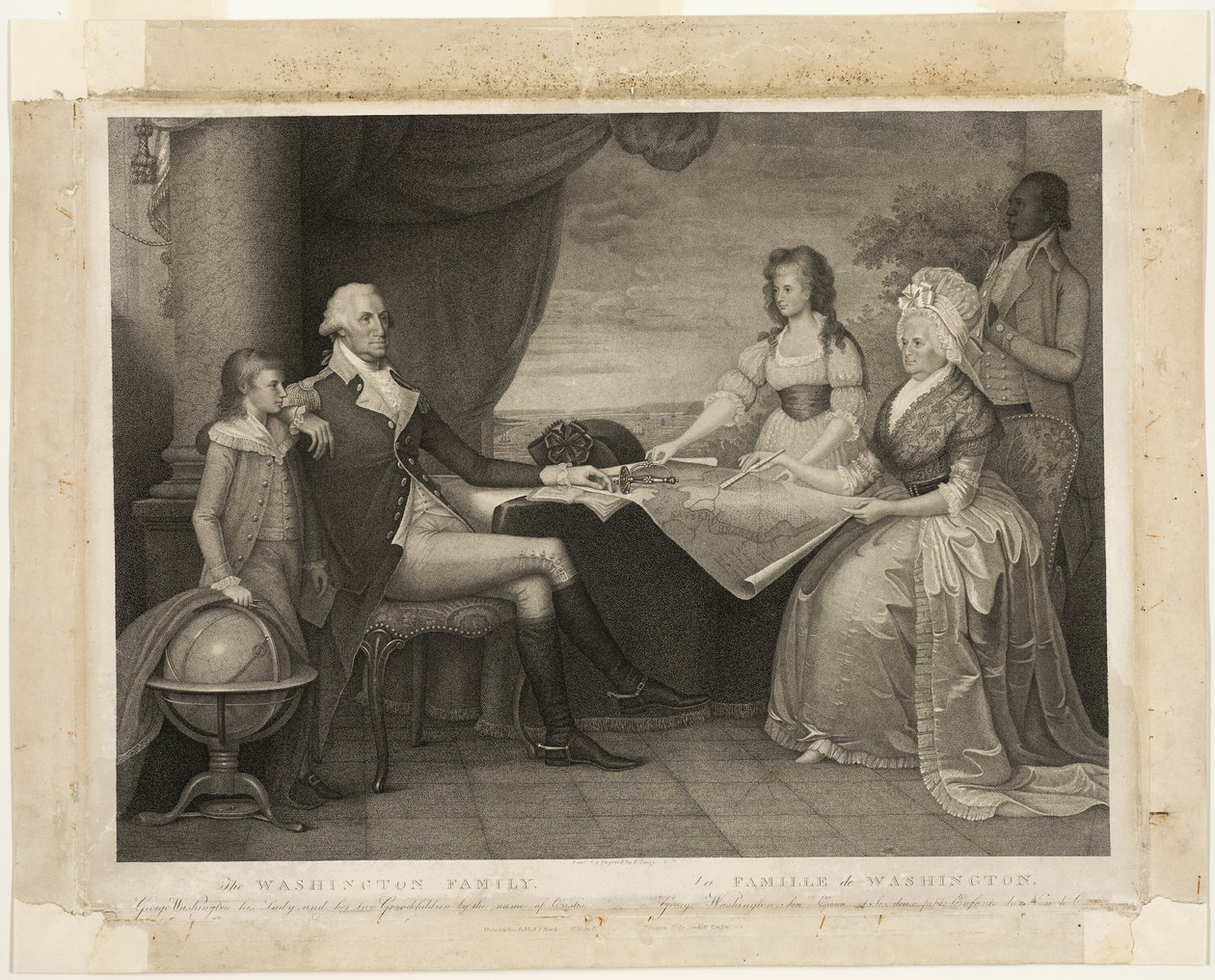 Familien Washington af Edward Savage