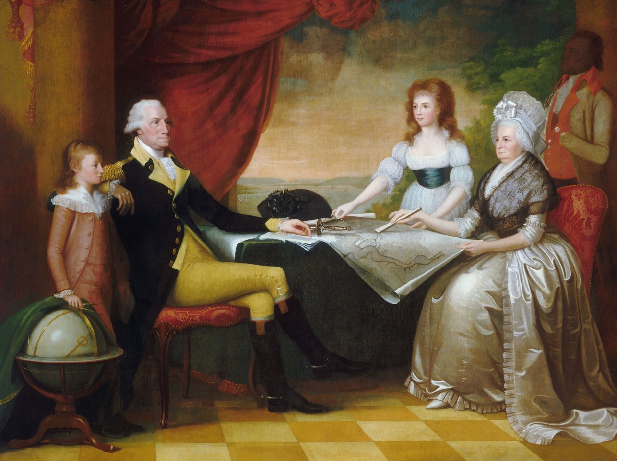 Familien Washington af Edward Savage