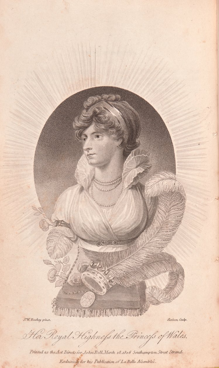 Hendes Kongelige Højhed Prinsessen af Wales af Edward Scriven