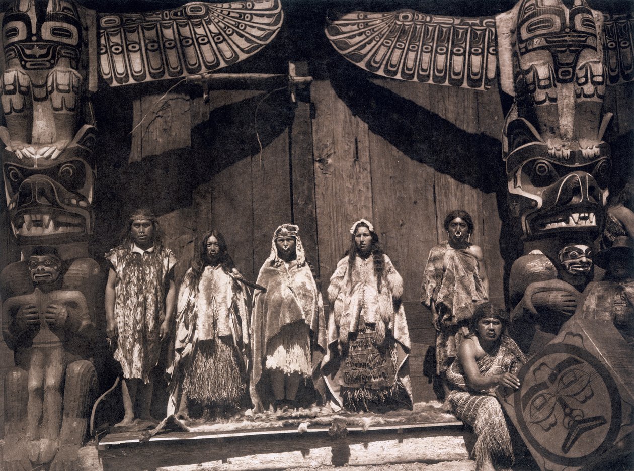 En Brudegruppe af Edward Sheriff (after) Curtis