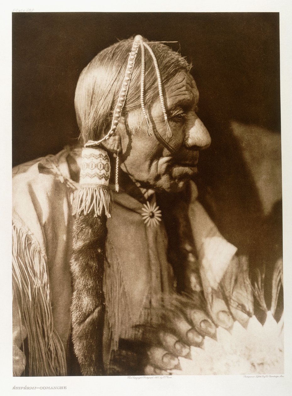 Espermi-Comanche af Edward Sheriff (after) Curtis