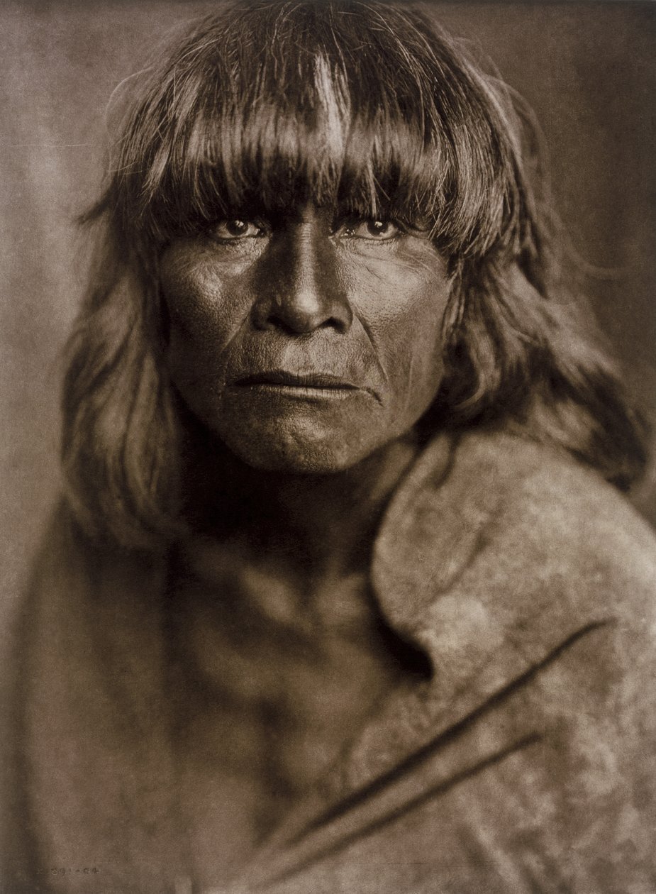 En hopi-mand af Edward Sheriff Curtis