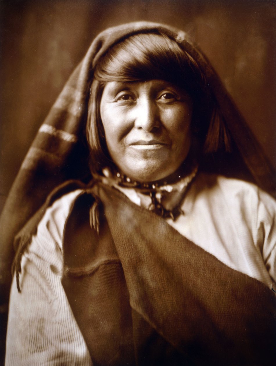 En Acoma kvinde, ca. 1904, foto Edward S. Curtis af Edward Sheriff Curtis