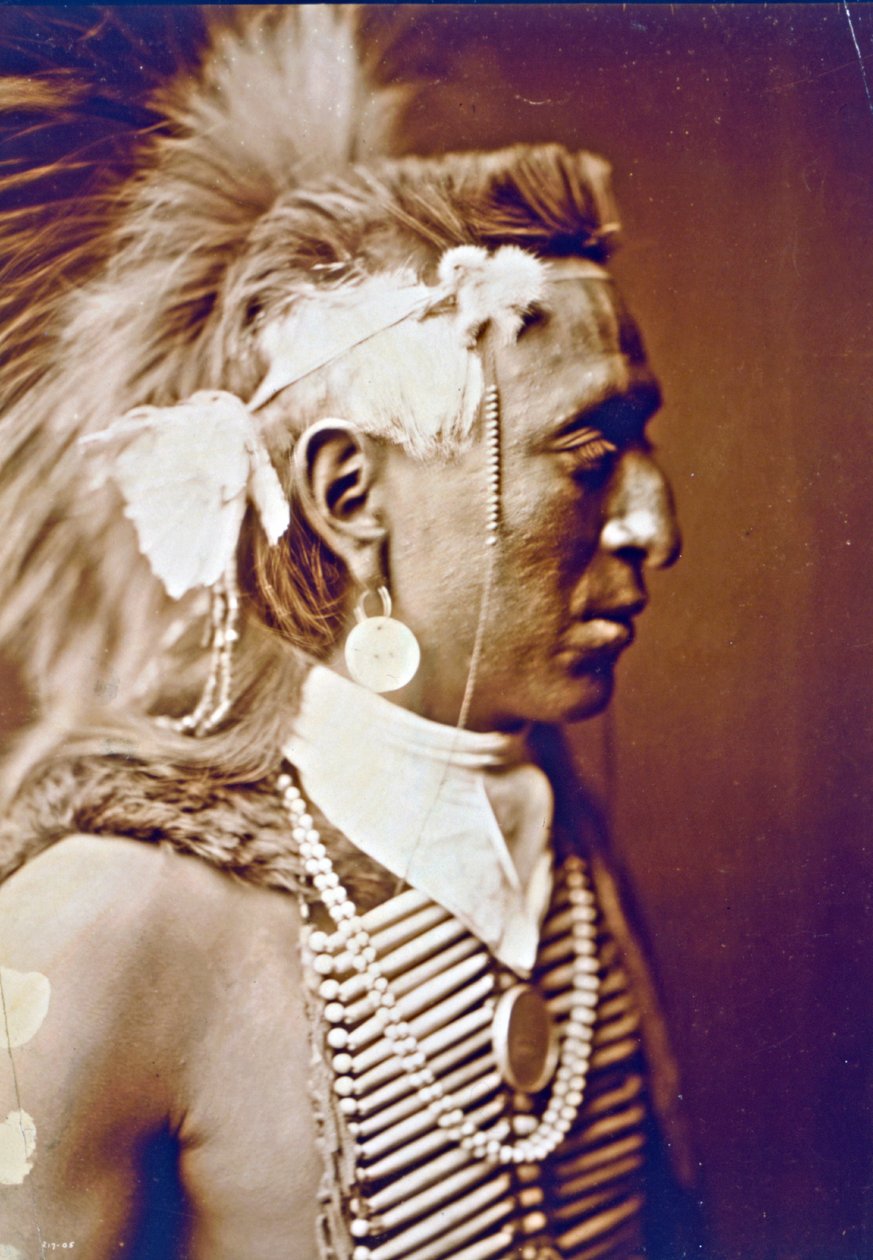 Antilope Cap af Edward Sheriff Curtis