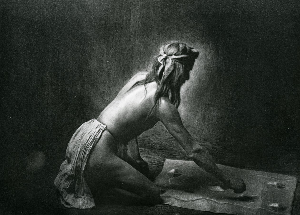 Apache Medicine Man af Edward Sheriff Curtis