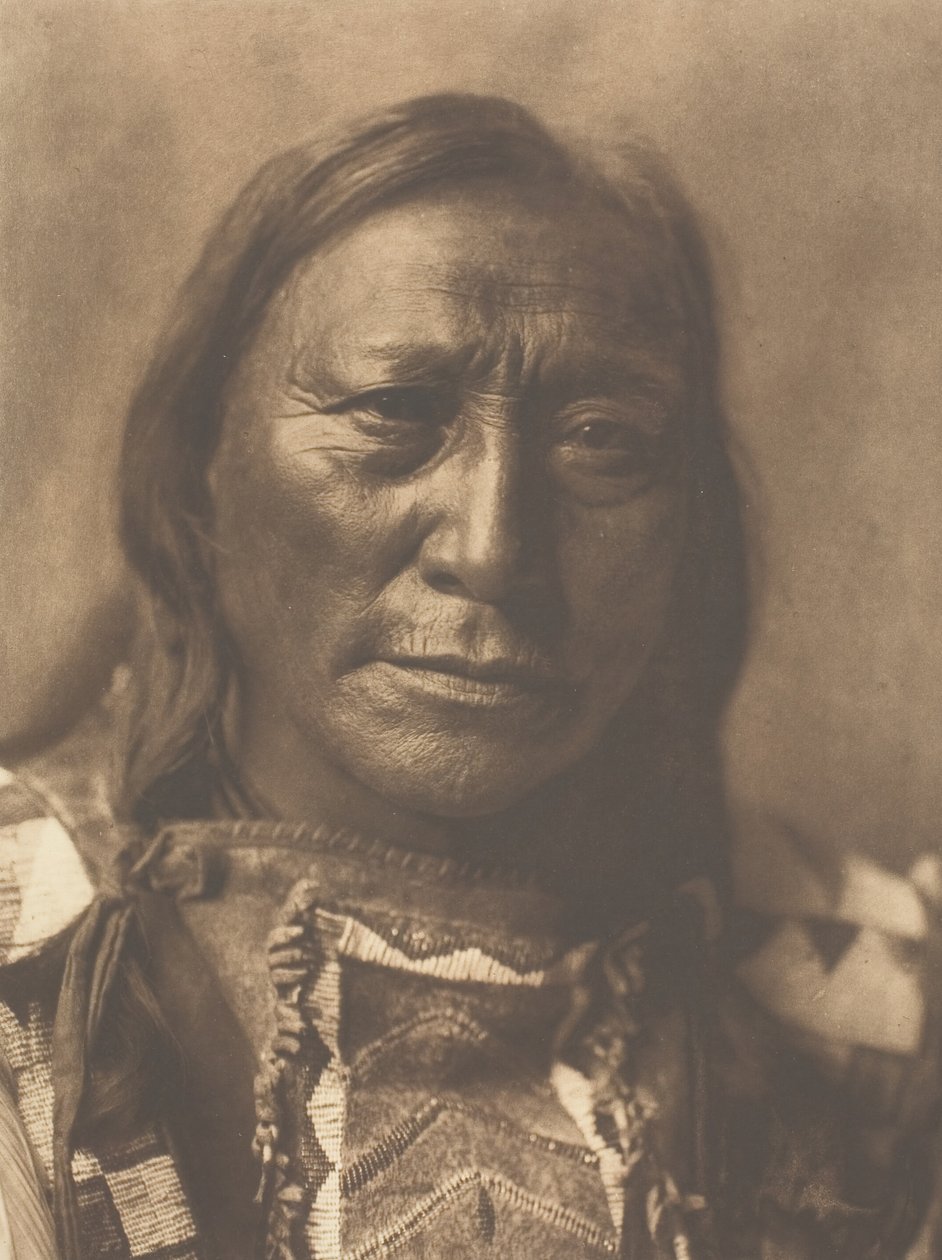 Hule Hornbjørn, 1907. af Edward Sheriff Curtis