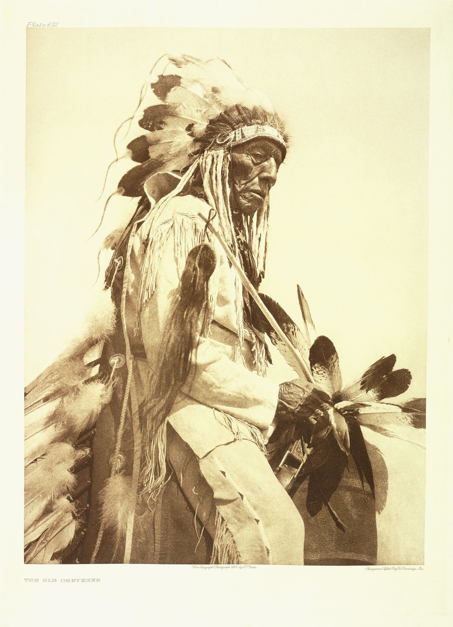 Den gamle Cheyenne af Edward Sheriff Curtis