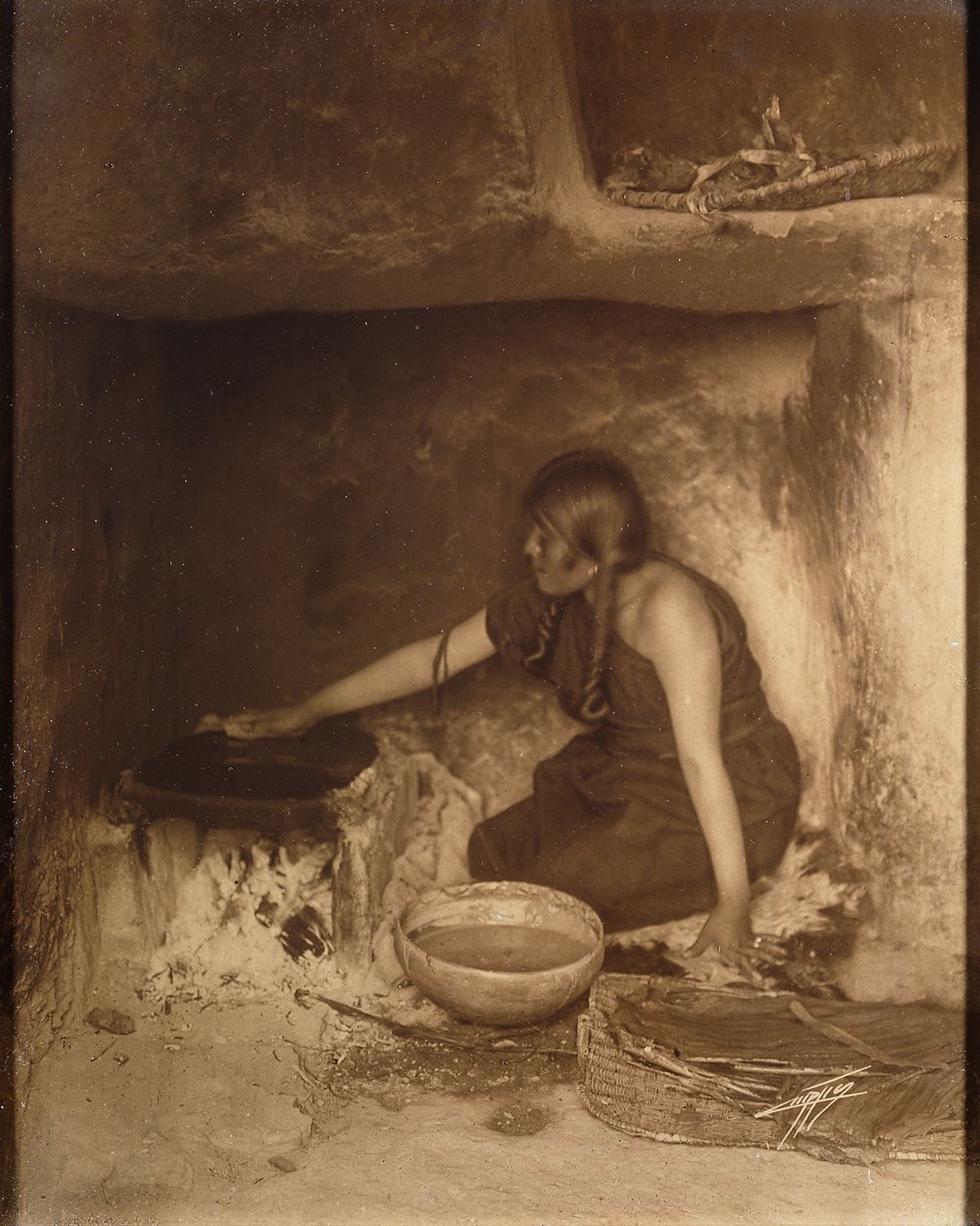 Piki-mageren, sæbe af Edward Sheriff Curtis