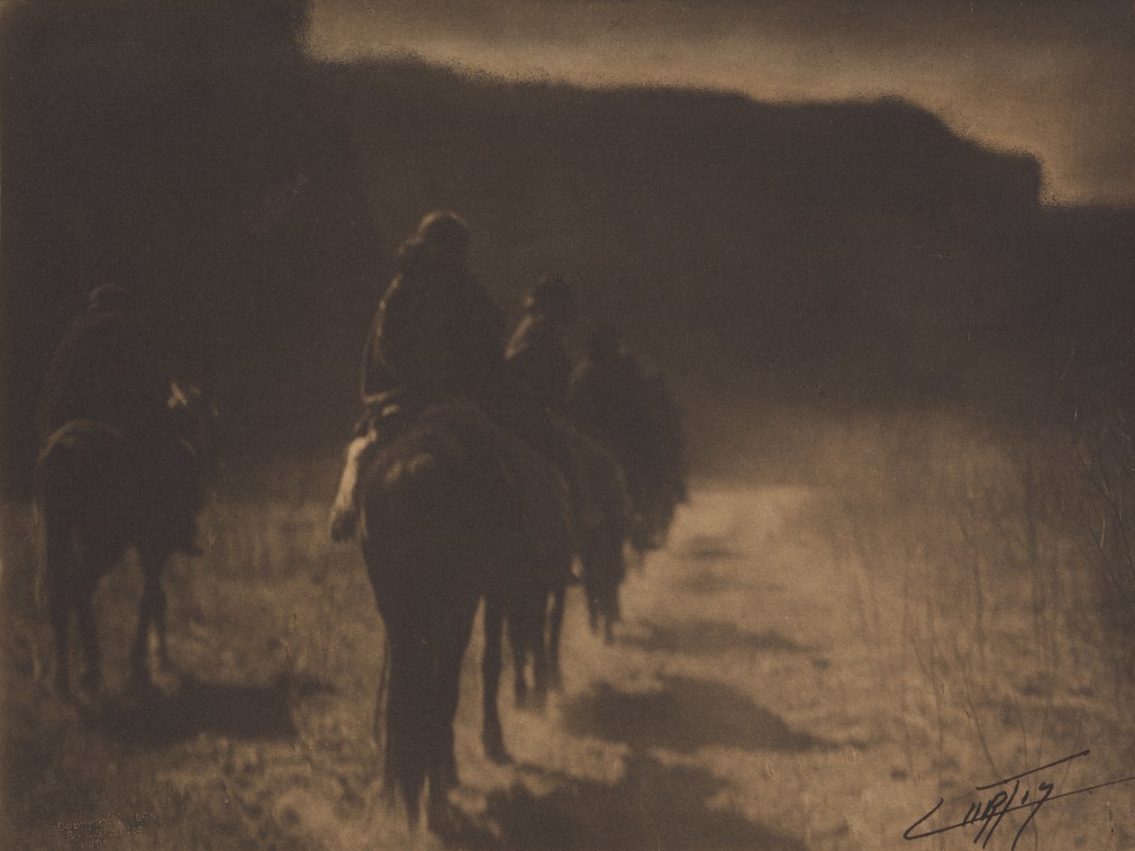 Den forsvindende race (Navajo) af Edward Sheriff Curtis