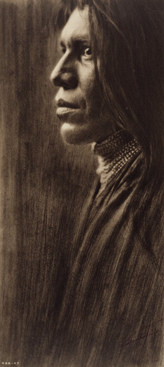 Yuma, ca. 1902 (platin og gelatinesølvtryk) af Edward Sheriff Curtis