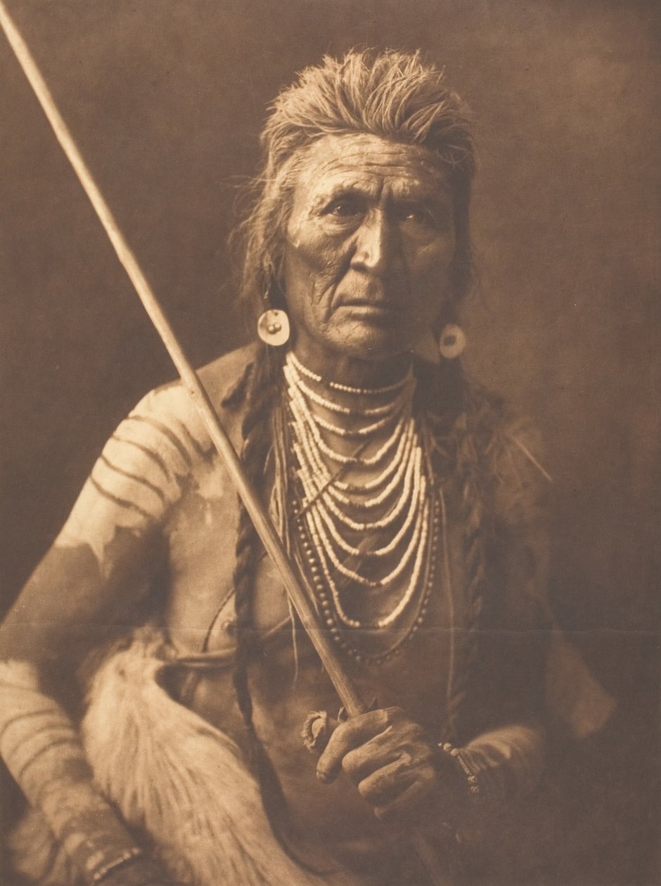 Wolf - Apsaroke, 1908. af Edward Sheriff Curtis