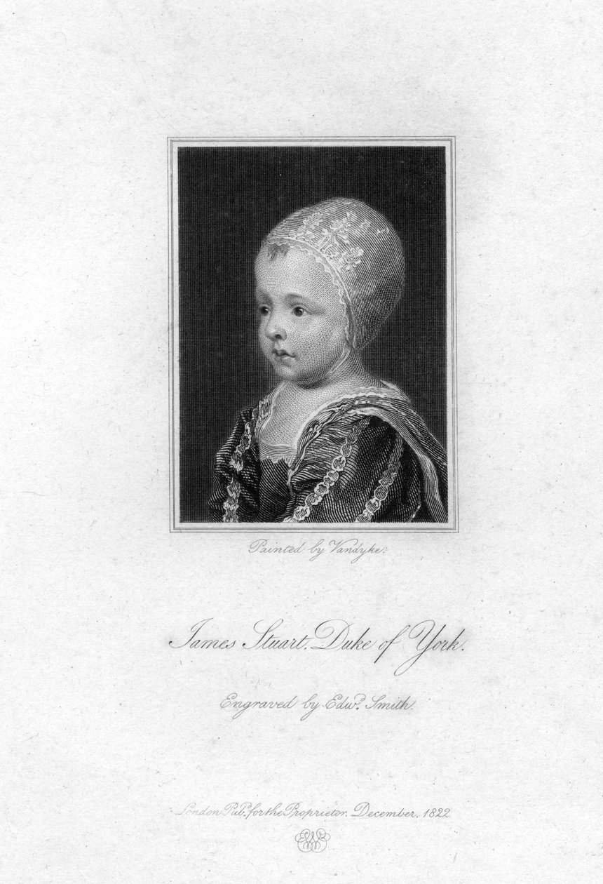 James Stuart, hertug af York, 1822. af Edward Smith