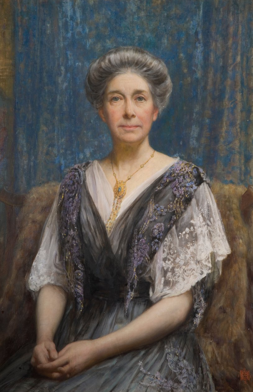Rouva Alfred C. Oslerin muotokuva af Edward Steel Harper