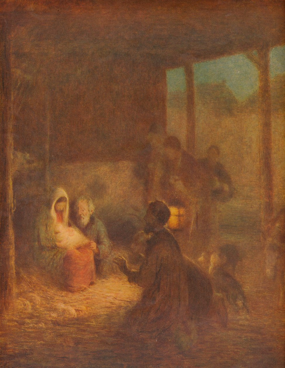 Der var ingen plads i kroen, c1910, 1911 af William Edward Stott