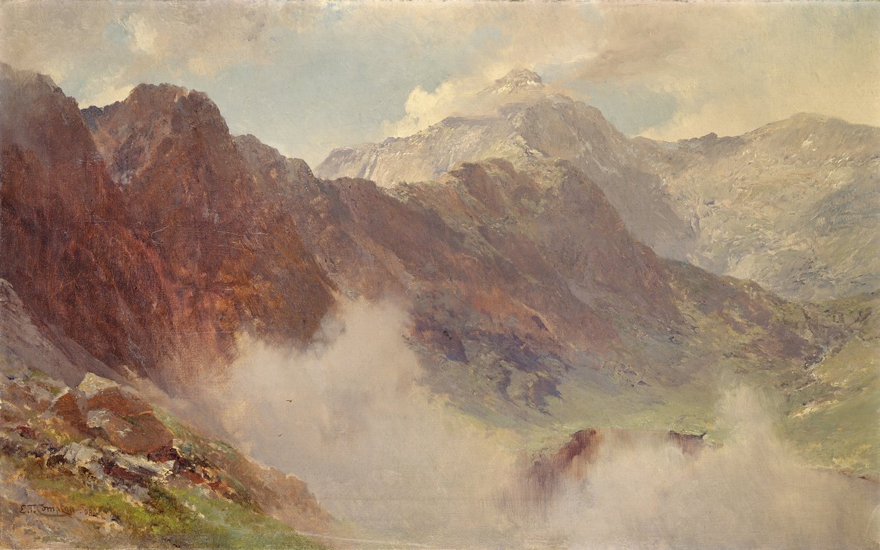 Snowdon Horseshoe, 1908 af Edward Theodore Compton