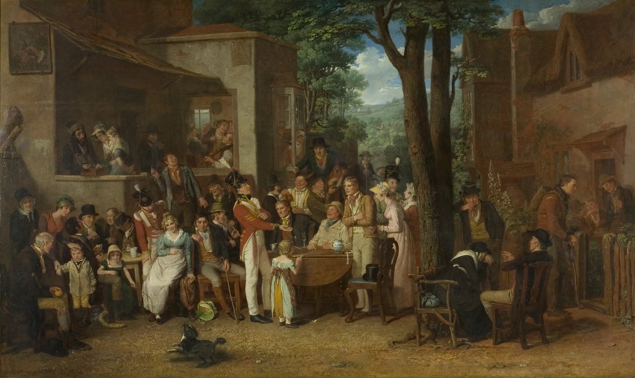 Et rekrutteringsparti af Edward Villiers Rippingille