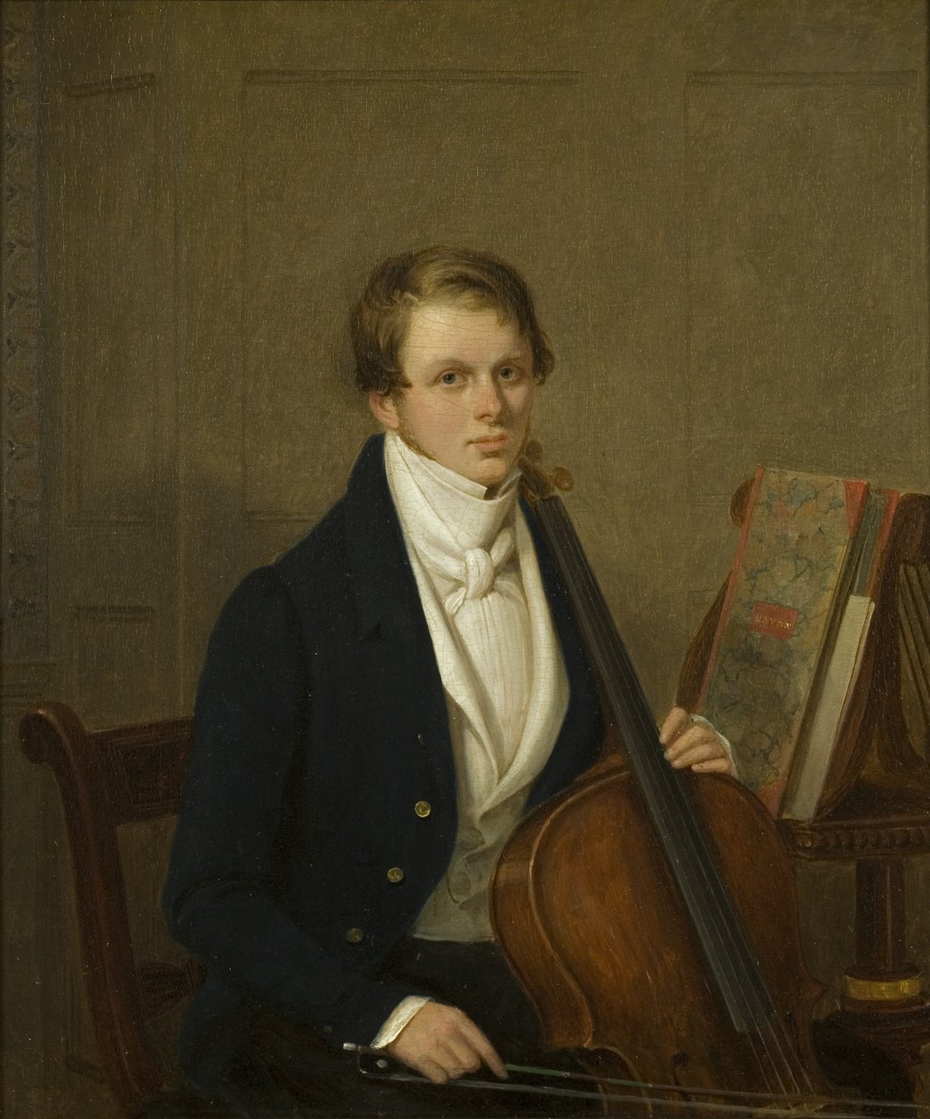 John Whitmore Isaac, ca. 1829 (olie på panel) af Edward Villiers Rippingille