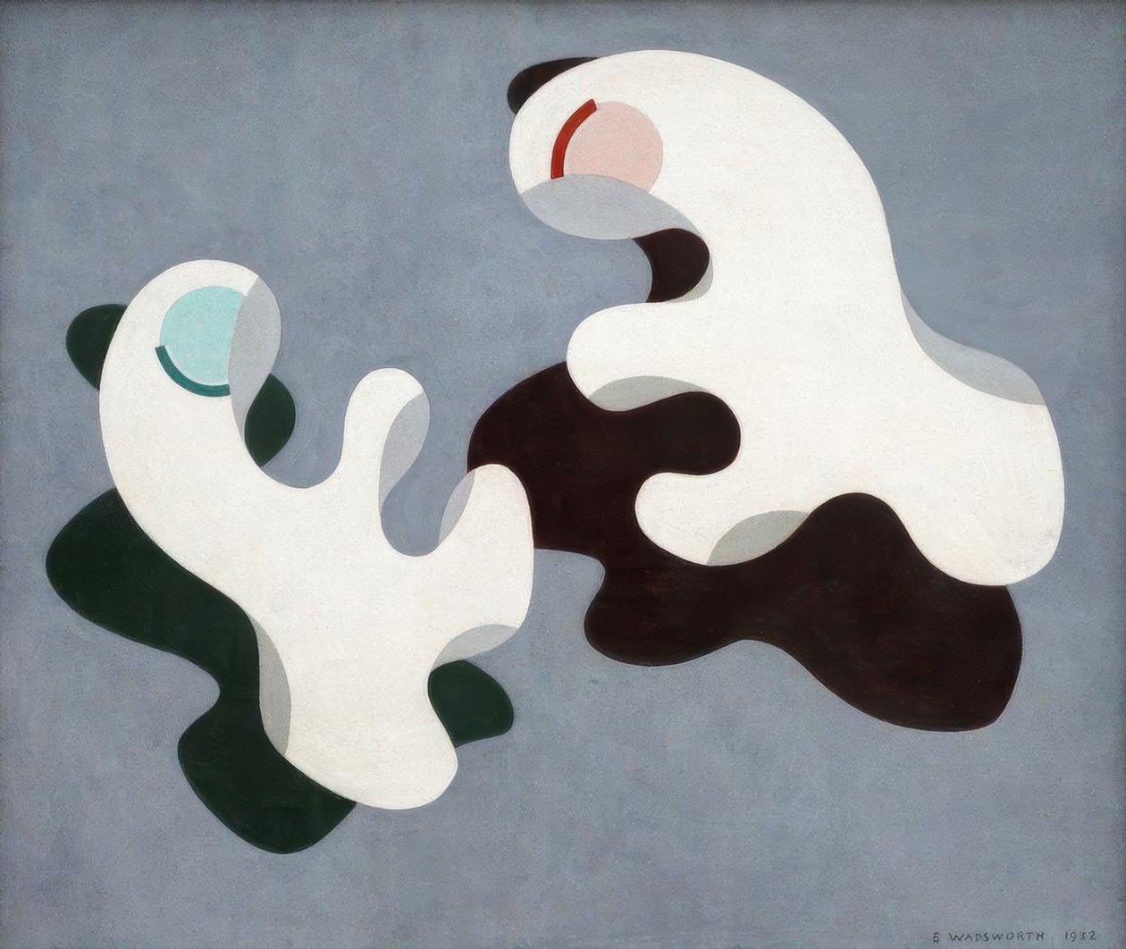 Hertug og Greve af Edward Wadsworth