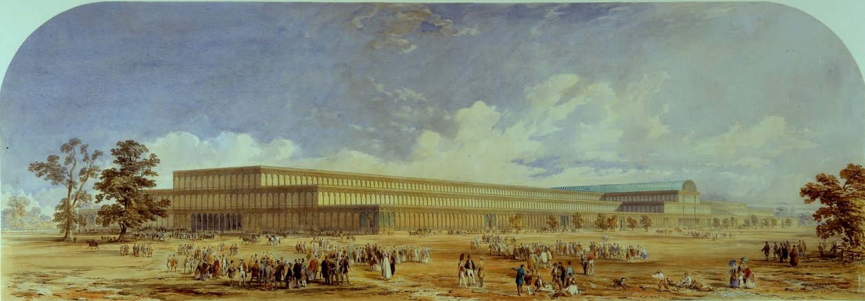 Crystal Palace, Hyde Park af Edward Walker